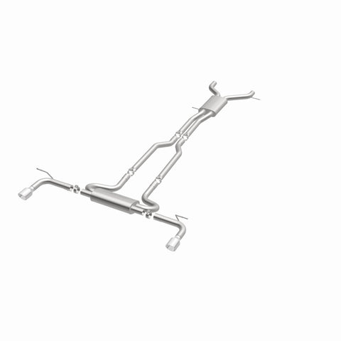 MagnaFlow 07 Audi Q7 V8 4.2L Dual Split Rear Exit Stainless Cat-Back Perf Exhaust