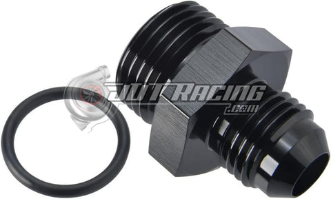 AN4 4AN Male Flare to AN6 6AN Male ORB Straight Adapter Fitting with O-Ring