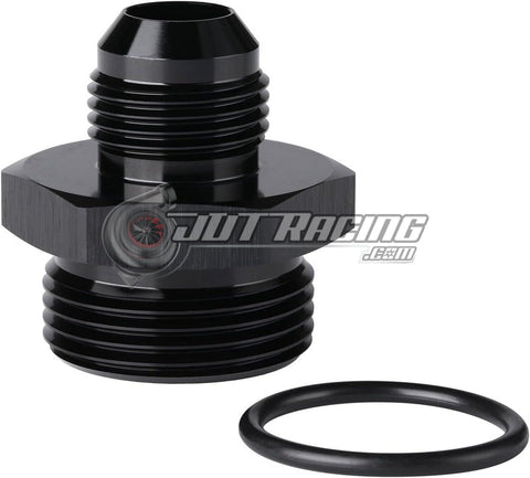 AN10 10AN Male Flare to AN16 16AN Male ORB Straight Adapter Fitting with O-Ring
