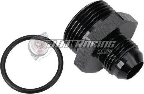 AN10 10AN Male Flare to AN16 16AN Male ORB Straight Adapter Fitting with O-Ring