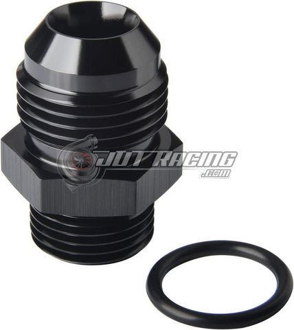 AN12 12AN Male Flare to AN10 10AN Male ORB Straight Adapter Fitting with O-Ring