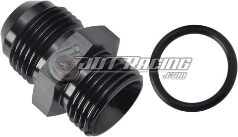 AN12 12AN Male Flare to AN12 12AN Male ORB Straight Adapter Fitting with O-Ring