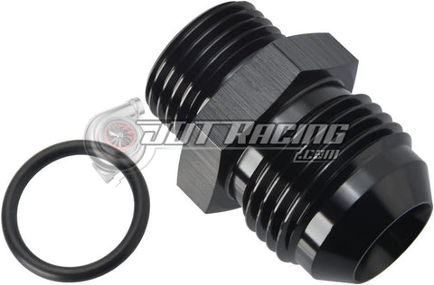 AN16 16AN Male Flare to AN12 12AN Male ORB Straight Adapter Fitting with O-Ring