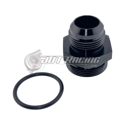 AN16 16AN Male Flare to AN20 20AN Male ORB Straight Adapter Fitting with O-Ring