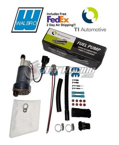 Genuine Walbro/TI Auto F90000285 525lph Hellcat E85 Fuel Pump & JDT Install Kit