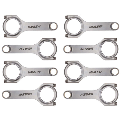 Manley Chevy Small Block LS Series 6.125in H Beam Connecting Rod Set