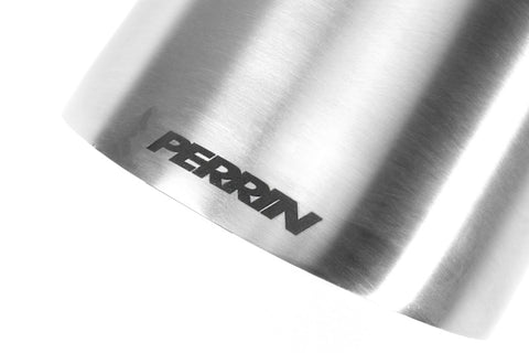 PERRIN 22-25 Subaru BRZ / Toyota GR86 Axle Back Exhaust SS (Single Side Exit w/Helmholtz Chamber)
