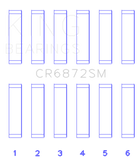 King Engine Bearings Toyota 1GR-FE Connecting Rod Bearing Set - Size +.25mm
