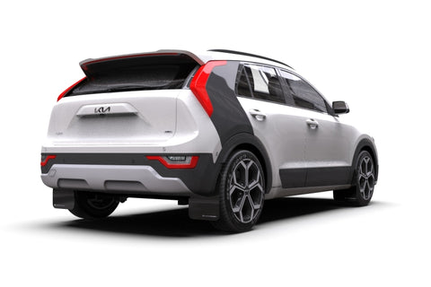Rally Armor 23-25 Kia Niro SG2 Black UR Mud Flap Dark Grey Logo