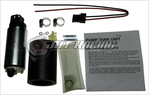 Walbro GSS341 255lph High Pressure Fuel Pump & Install Kit 1991-1994 Nissan NX1600 NX2000 Sentra SE-R