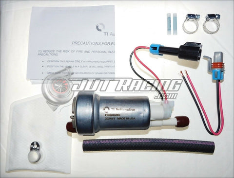 New Genuine Walbro 525lph F90000285 Hellcat Fuel Pump & 400-1168 Install Kit E85