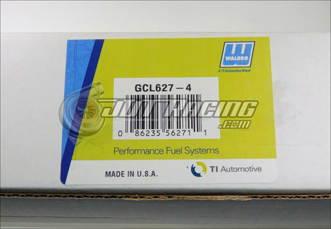 Walbro GCL627 340lph Inline High Pressure External Screw Fuel Pump with Install Kit