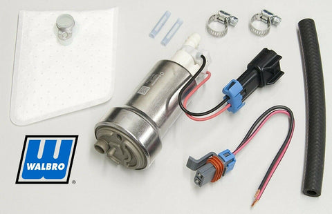 Walbro F90000267 450lph Fuel Pump & 400-1168 Installation Kit E85 Compatible *Universal*