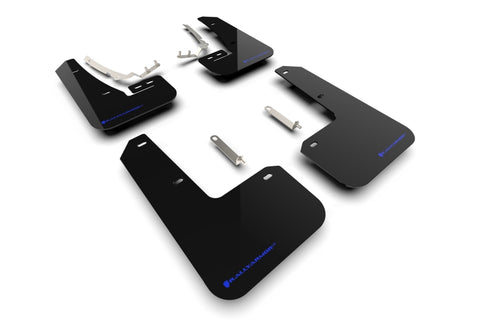 Rally Armor 22-25 VW MK8 Golf GTI/R Black UR Mud Flap w/Blue Logo