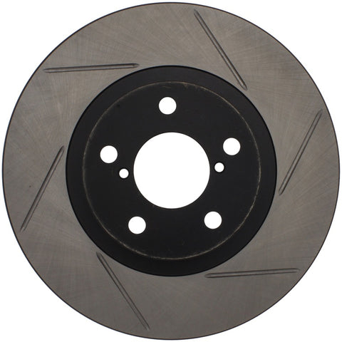 StopTech Power Slot 00-05 Legacy / 7/98-08 Impreza Front Left SportStop Slotted Rotor