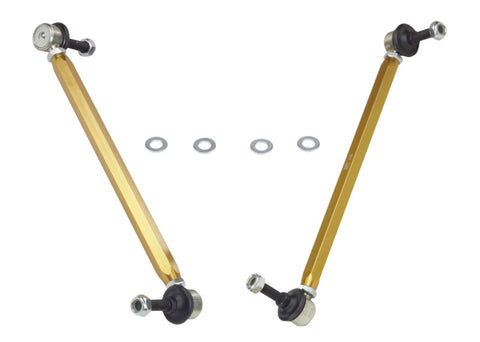 Whiteline 02-06 R53 & 06+ R56 Mini Cooper S Front Swaybar link kit-adjustable ball end links