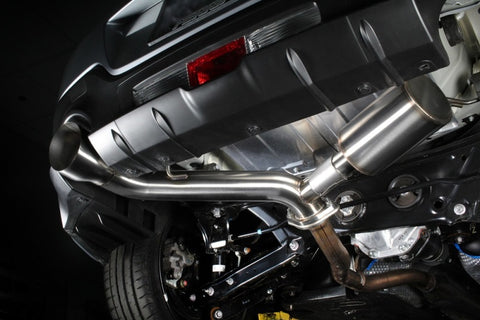 PERRIN 22-25 Subaru BRZ / Toyota GR86 Axle Back Exhaust SS (Single Side Exit w/Helmholtz Chamber)