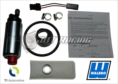 Walbro F20000169 255lph High Pressure Fuel Pump & Installation Kit for Grand National Corvette Camaro Firebird