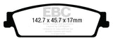 EBC 15+ Gac Yukon XL / Denali XL 1500 Extra Duty Rear Brake Pads