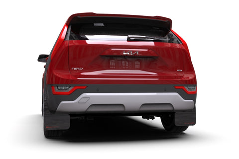 Rally Armor 23-25 Kia Niro SG2 Black UR Mud Flap Dark Grey Logo