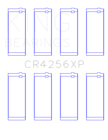 King Engine Bearings 03-05 Dodge Neon SRT4 2.4L Performance Rod Bearing Set - Size STD