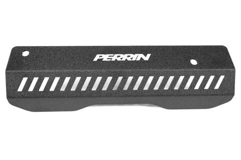 PERRIN 22-25 Subaru WRX Pulley Cover - Black (SHORT - For Use w/PERRIN AOS)