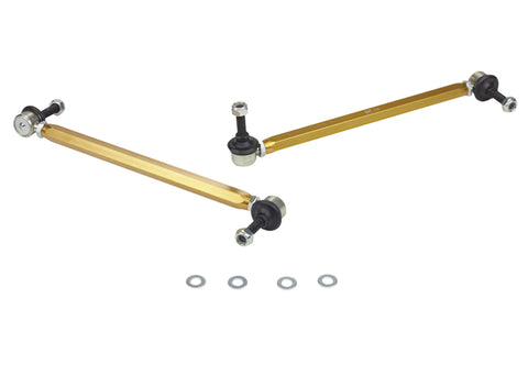 Whiteline 02-06 R53 & 06+ R56 Mini Cooper S Front Swaybar link kit-adjustable ball end links