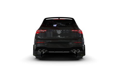 Rally Armor 22-25 VW MK8 Golf GTI/R Black UR Mud Flap w/Blue Logo