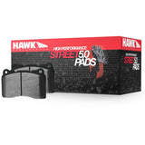 Hawk Street HPS 5.0 Frt Brake Pad Brembo 03-06 Evo / 04-14 STI / 09-10 Evo / 09-10 Genesis /04-08 TL