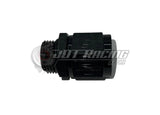 JDT Racing 8AN Male ORB w/ O-Ring to 10AN Female AN Fitting Adapter, Black