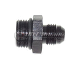 ORB-8 O-ring Boss AN8 8AN to AN6 6AN Male Adapter Fitting Black CNC Aluminum