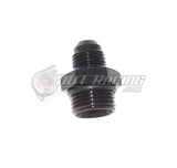 ORB-8 O-ring Boss AN8 8AN to AN6 6AN Male Adapter Fitting Black CNC Aluminum