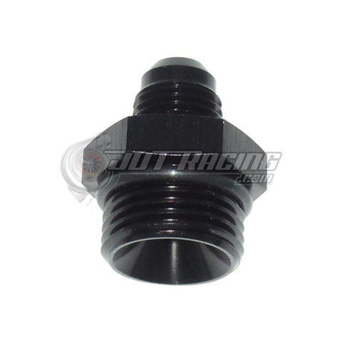 ORB-10 O-Ring Boss 10AN AN10 to 6AN AN6 Male Adapter Black Fitting