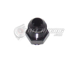 ORB-6 O-ring Boss AN6 6AN to AN8 8AN Male Adapter Fitting Black CNC Aluminum