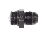 ORB-8 O-ring Boss AN8 8AN to AN8 8AN Male Adapter Fitting Black CNC Aluminum