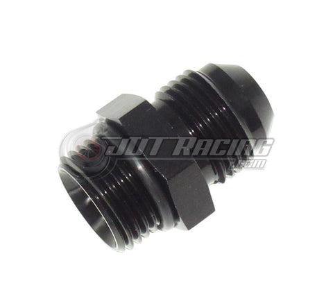 ORB-8 O-ring Boss AN8 8AN to AN8 8AN Male Adapter Fitting Black CNC Aluminum