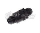 AN8 8AN Male One Way Check Valve for E85 Gasoline Black Anodized CNC Aluminum
