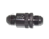 AN8 8AN Male One Way Check Valve for E85 Gasoline Black Anodized CNC Aluminum