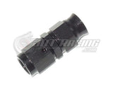 AN3 3AN Straight PTFE Teflon Swivel Hose End Fitting Adapter Black E85 QUALITY!
