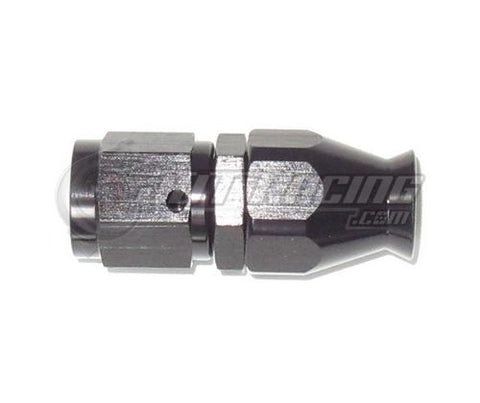 AN4 4AN Straight PTFE Teflon Swivel Hose End Fitting Adapter Black E85 QUALITY!