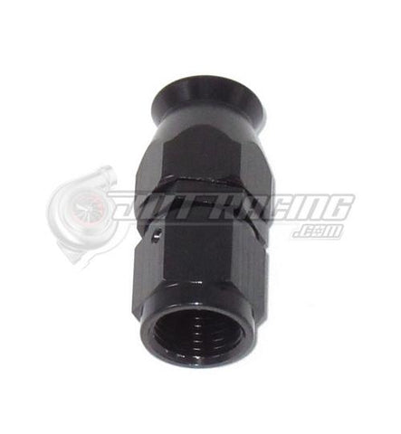 AN6 6AN Straight PTFE Teflon Swivel Hose End Fitting Adapter Black E85 QUALITY!