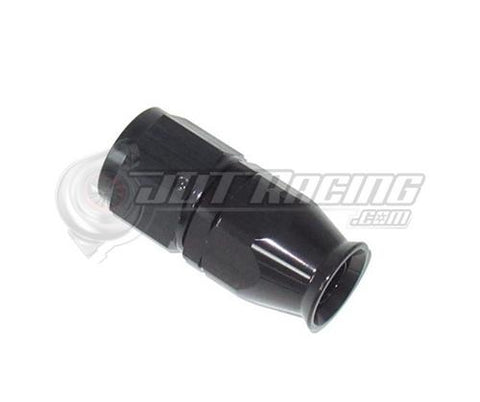 AN8 8AN Straight PTFE Teflon Swivel Hose End Fitting Adapter Black E85 QUALITY!