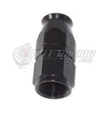 AN8 8AN Straight PTFE Teflon Swivel Hose End Fitting Adapter Black E85 QUALITY!