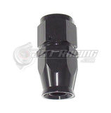 AN10 10AN Straight PTFE Teflon Swivel Hose End Fitting Adapter Black E85 Flex