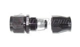 AN10 10AN Straight PTFE Teflon Swivel Hose End Fitting Adapter Black E85 Flex