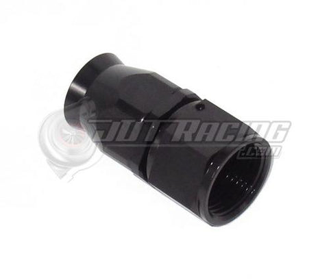 AN12 12AN Straight PTFE Teflon Swivel Hose End Fitting Adapter Black E85 Flex