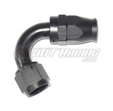 AN10 10AN 120 Degree PTFE Teflon Swivel Hose End Fitting Adapter Black QUALITY