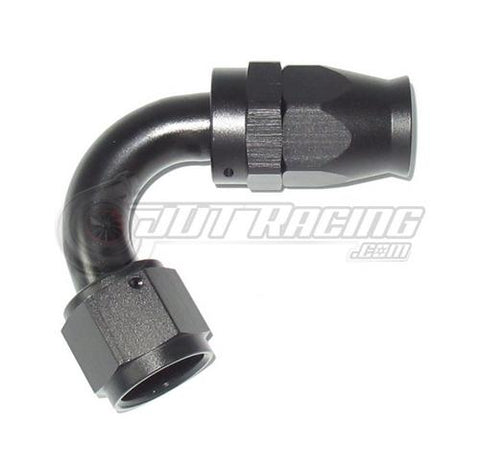 AN10 10AN 120 Degree PTFE Teflon Swivel Hose End Fitting Adapter Black QUALITY