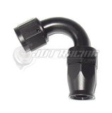 AN10 10AN 120 Degree PTFE Teflon Swivel Hose End Fitting Adapter Black QUALITY