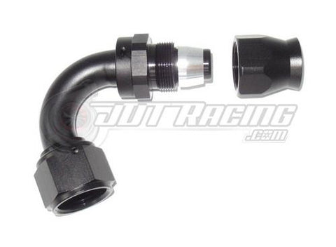 AN12 12AN 120 Degree PTFE Teflon Swivel Hose End Fitting Adapter Black QUALITY
